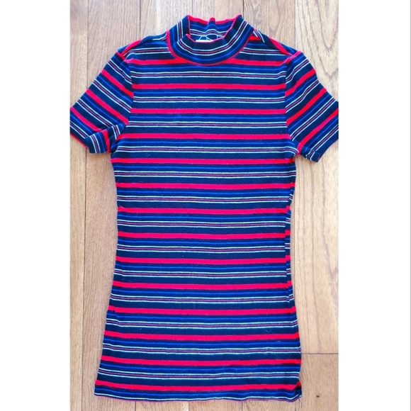 Ardene Tops - 4/$25 ARDENE Mock Turtleneck Ribbed Top - Size XS